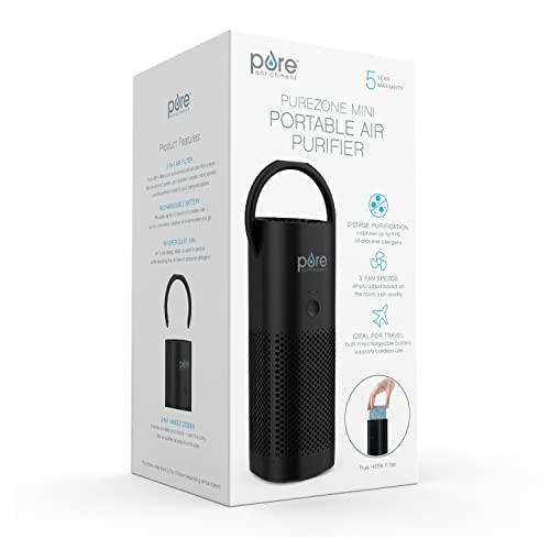 Mini Two-Stage Portable Car Air Purifier