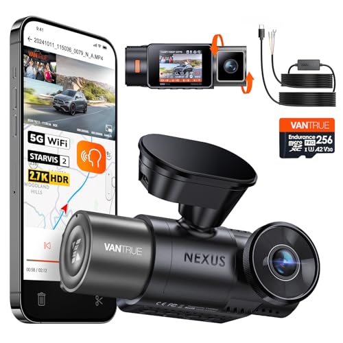 N2X Dual Dash Cam and Hardwire Kit Bundle