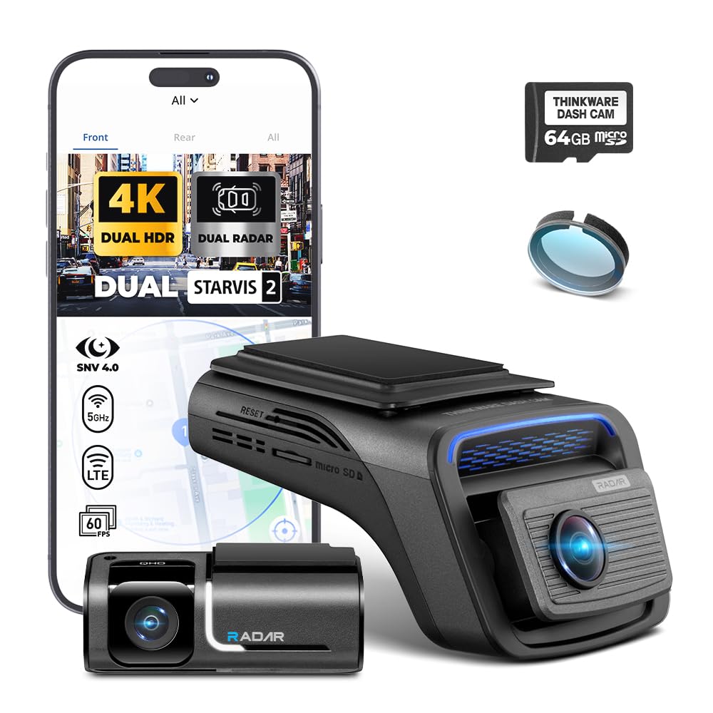 U3000 Pro Dash Cam System Range