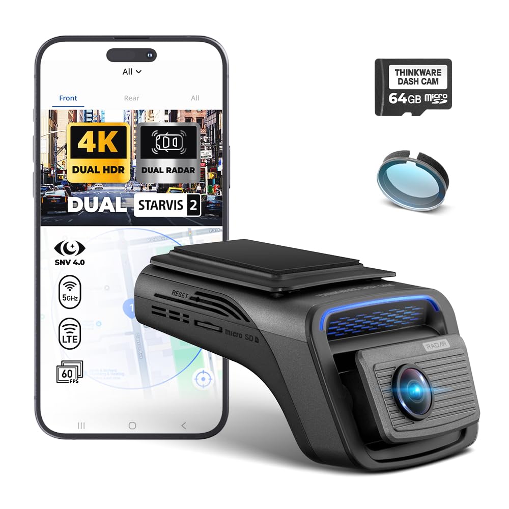 U3000 Pro Dash Cam System Range