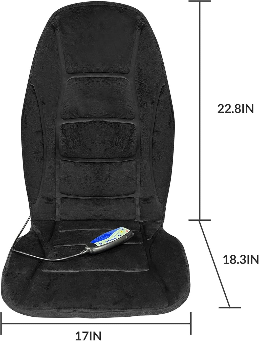 Heated Back Massage Seat Cushion