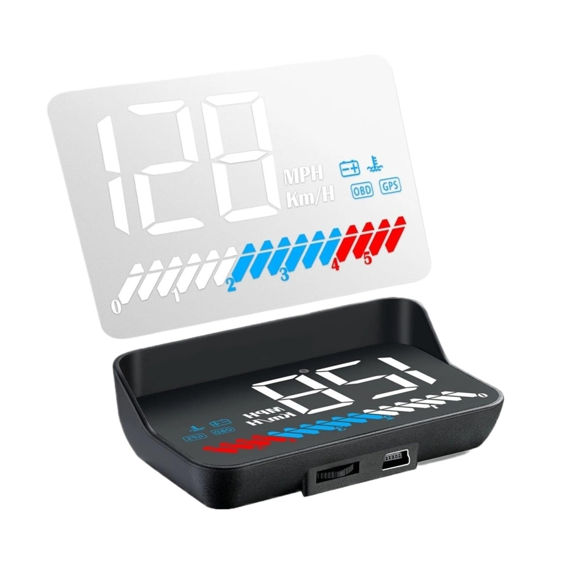 M7 OBD2 and GPS Head-Up Display