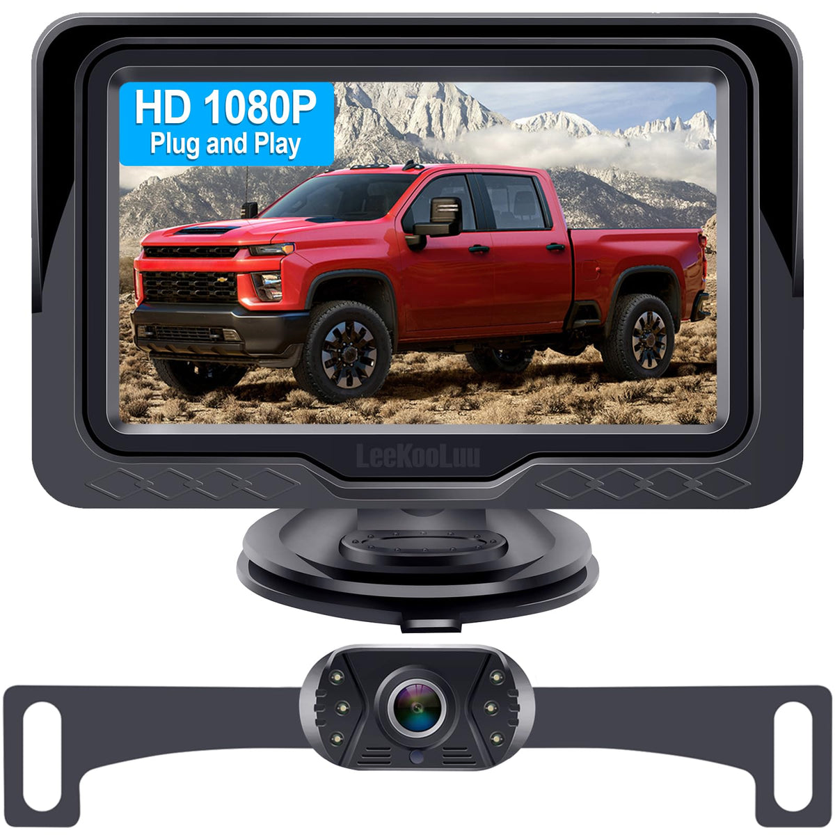 1080P Wired Backup Camera and Monitor Kit