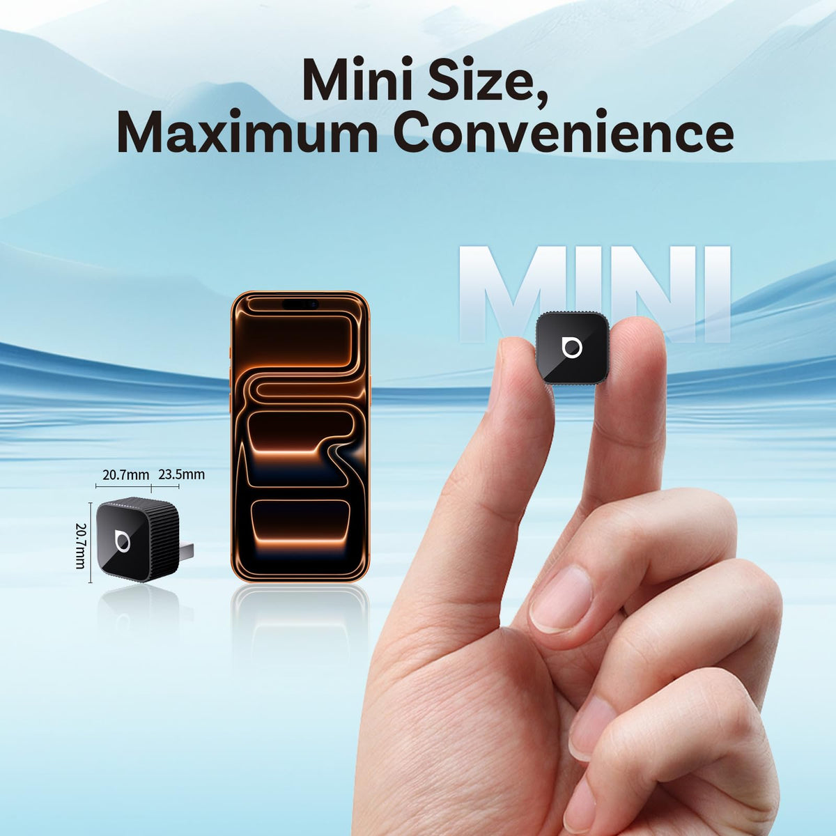 Mini Wireless CarPlay and Android Auto Adapter