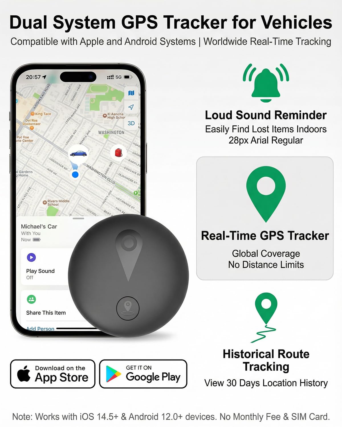 Compact Real-Time Vehicle GPS Tracker