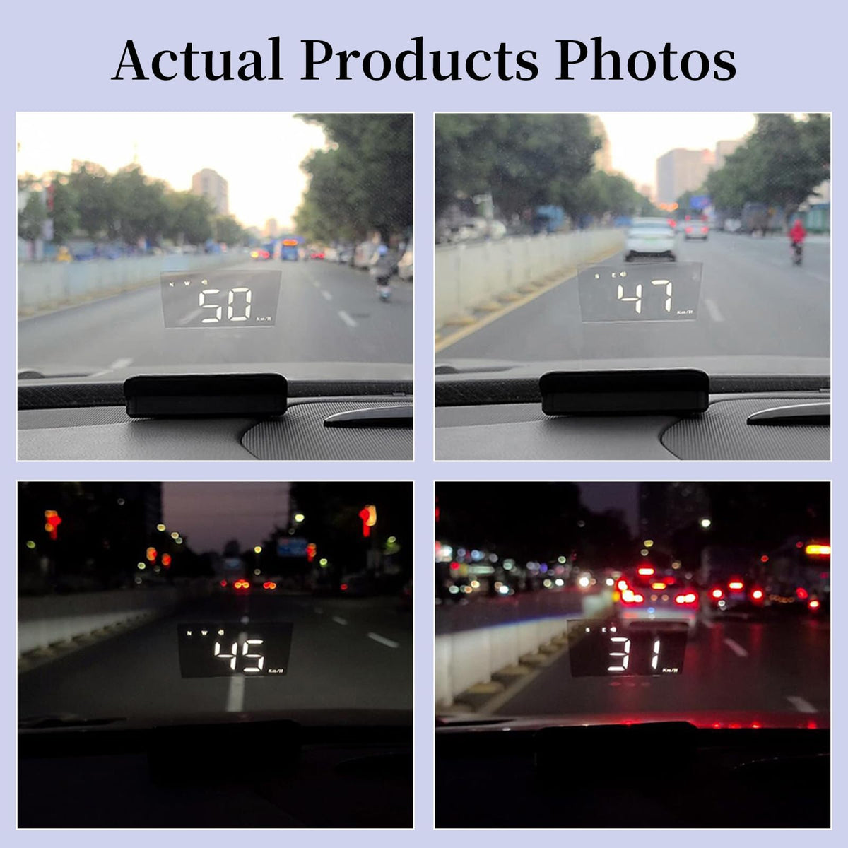 GPS Windshield Speedometer Head-Up Display