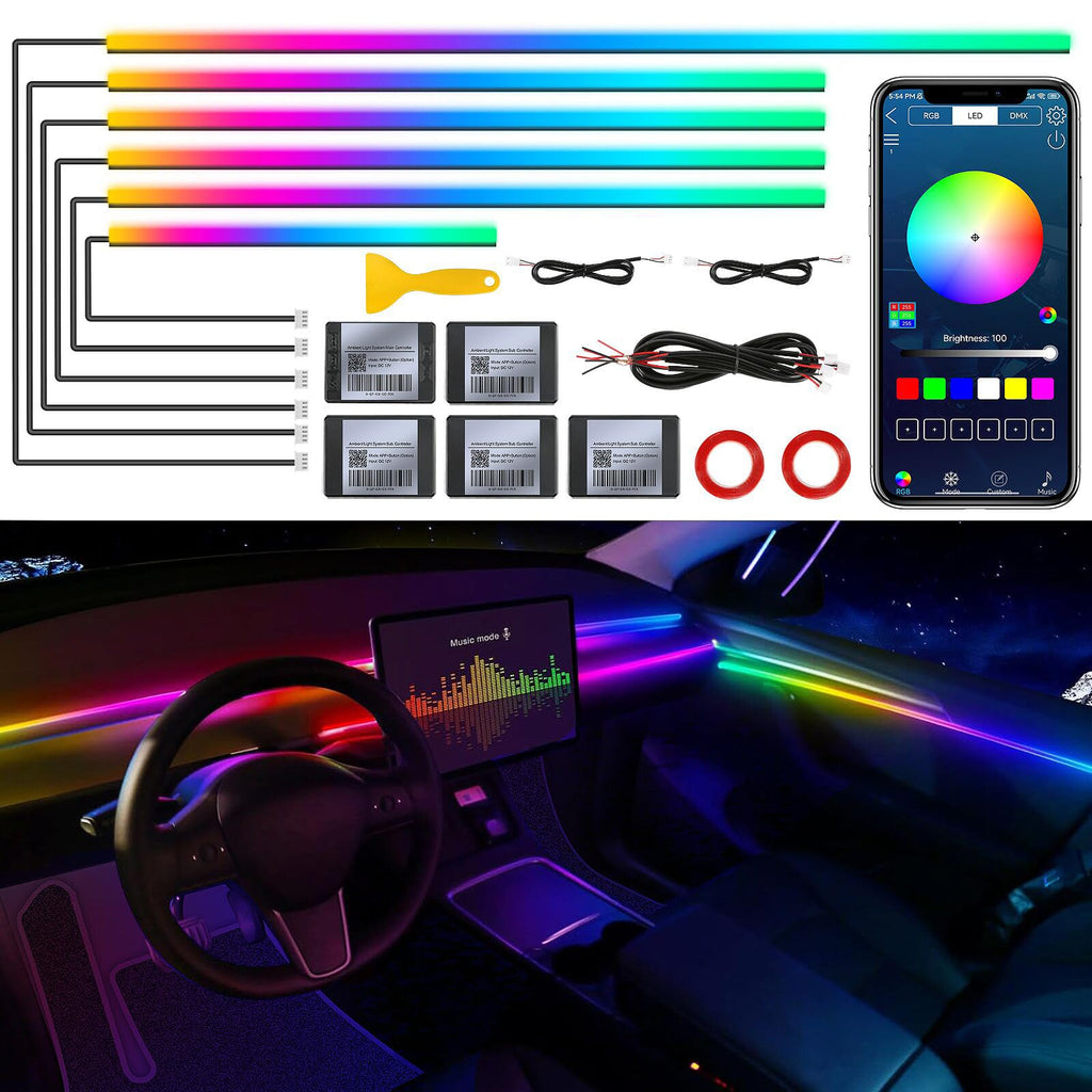 Single-Strip Acrylic Car Ambient Light