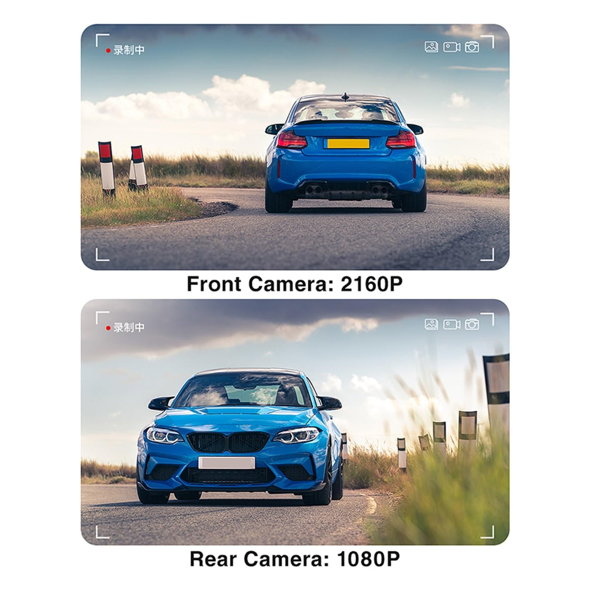 2160P Dual-Camera Dash Cam