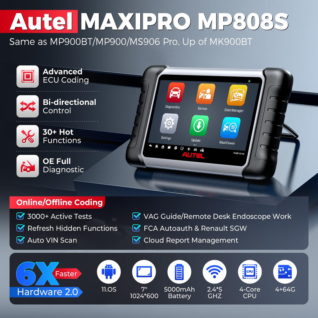Multi-System OBD2 Diagnostic Scanner