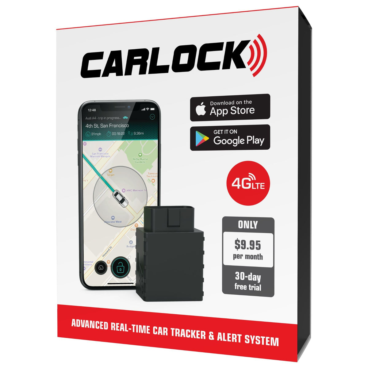 OBD 4G Vehicle Tracker and Alarm