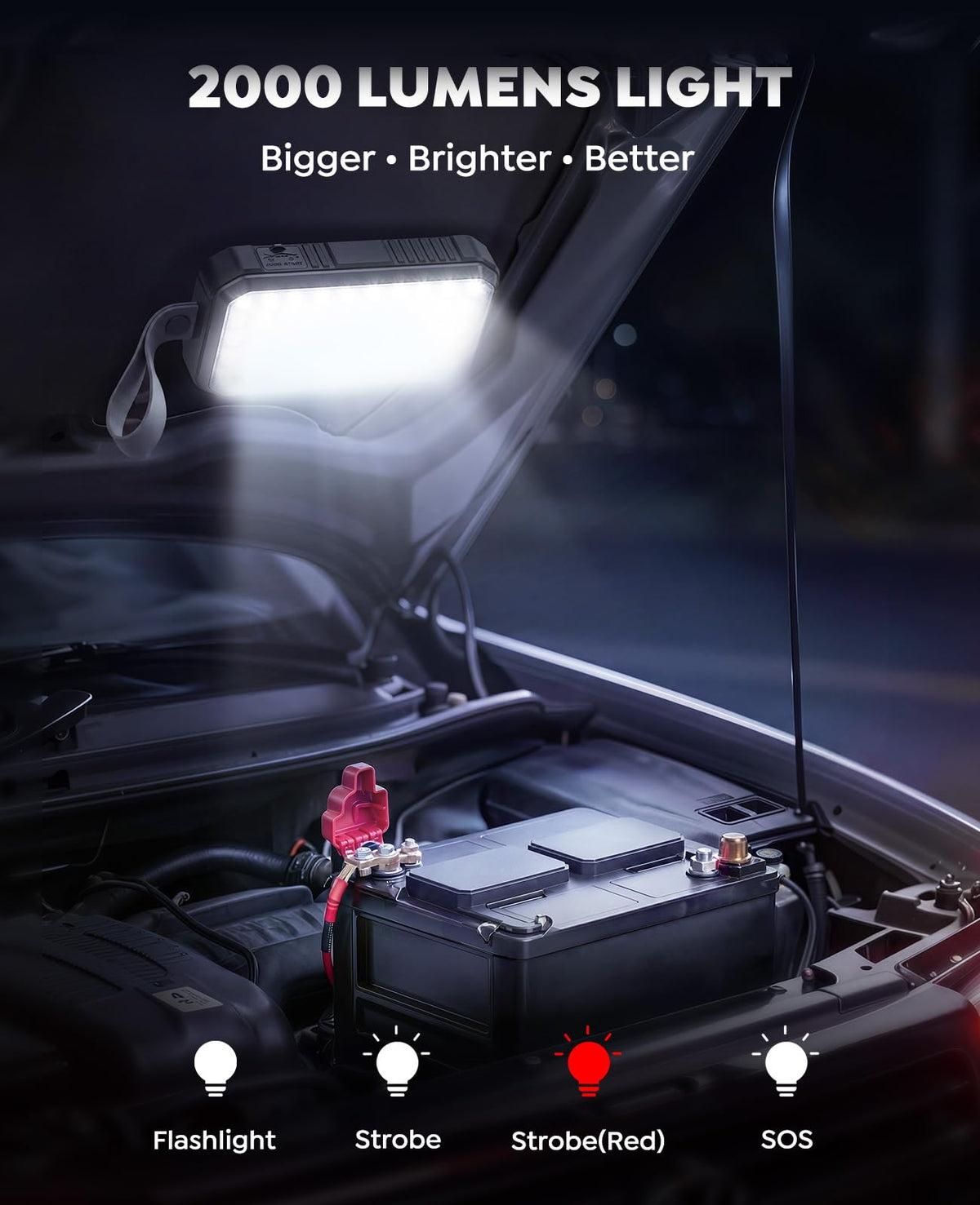 Portable Car Battery Jump Starter