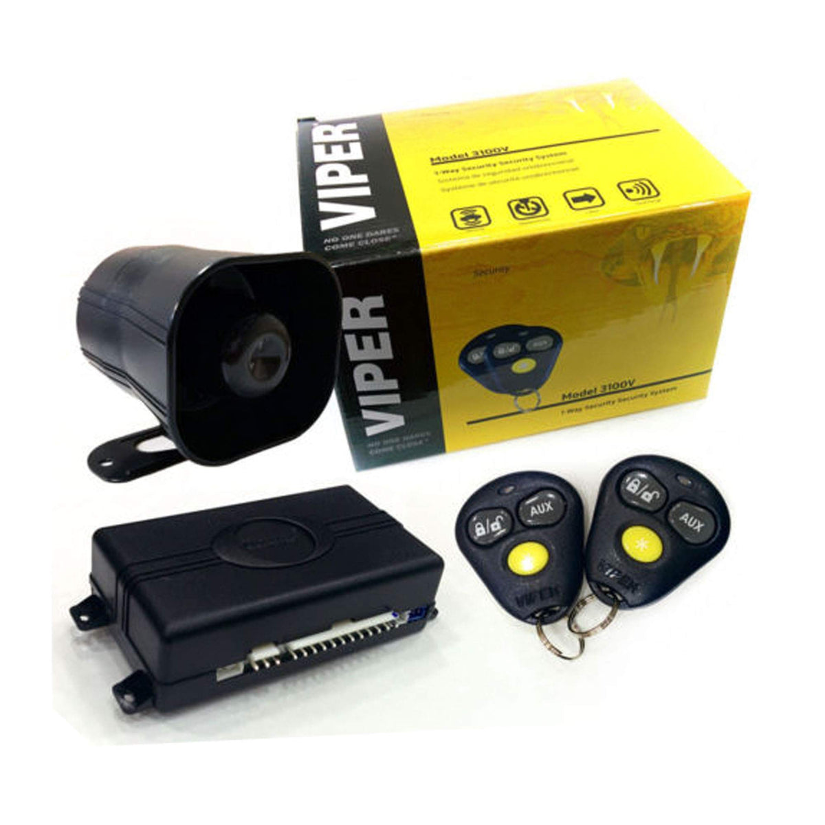 One-Way Vehicle Security System