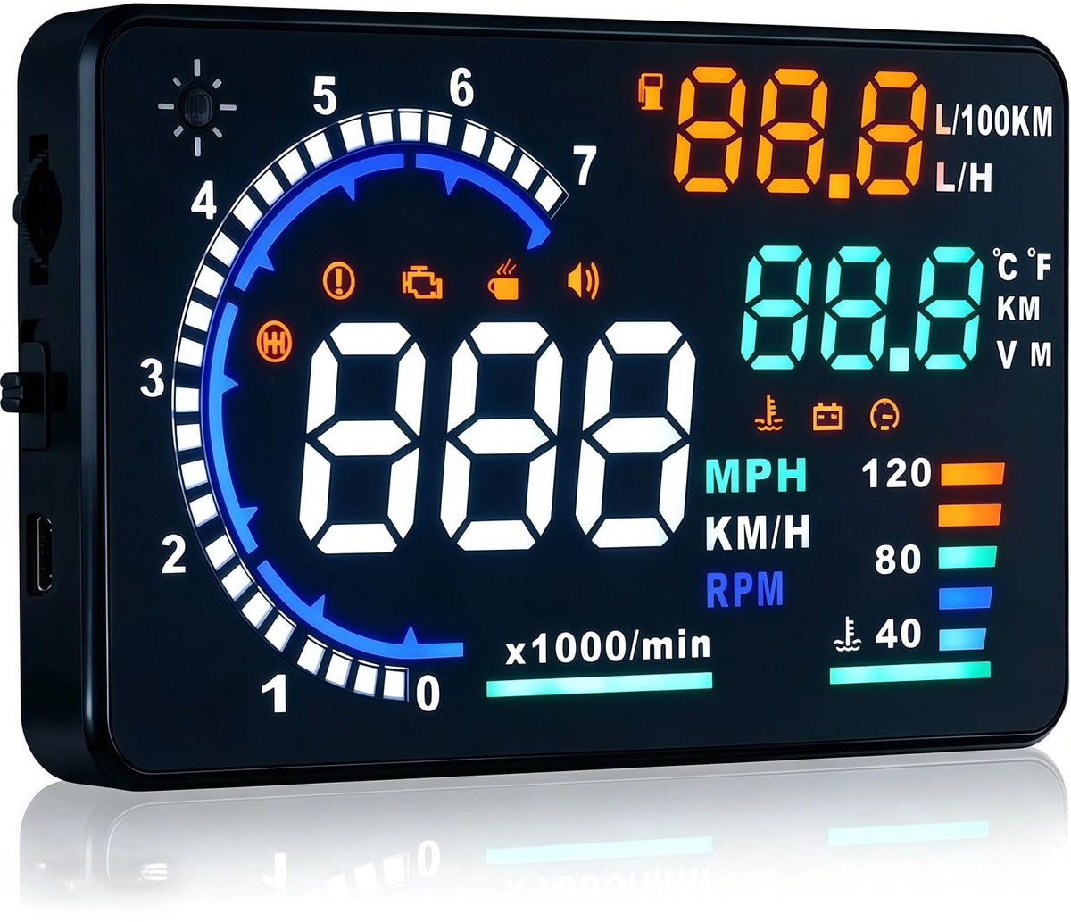 5.5-Inch OBD2 Windshield Head-Up Display