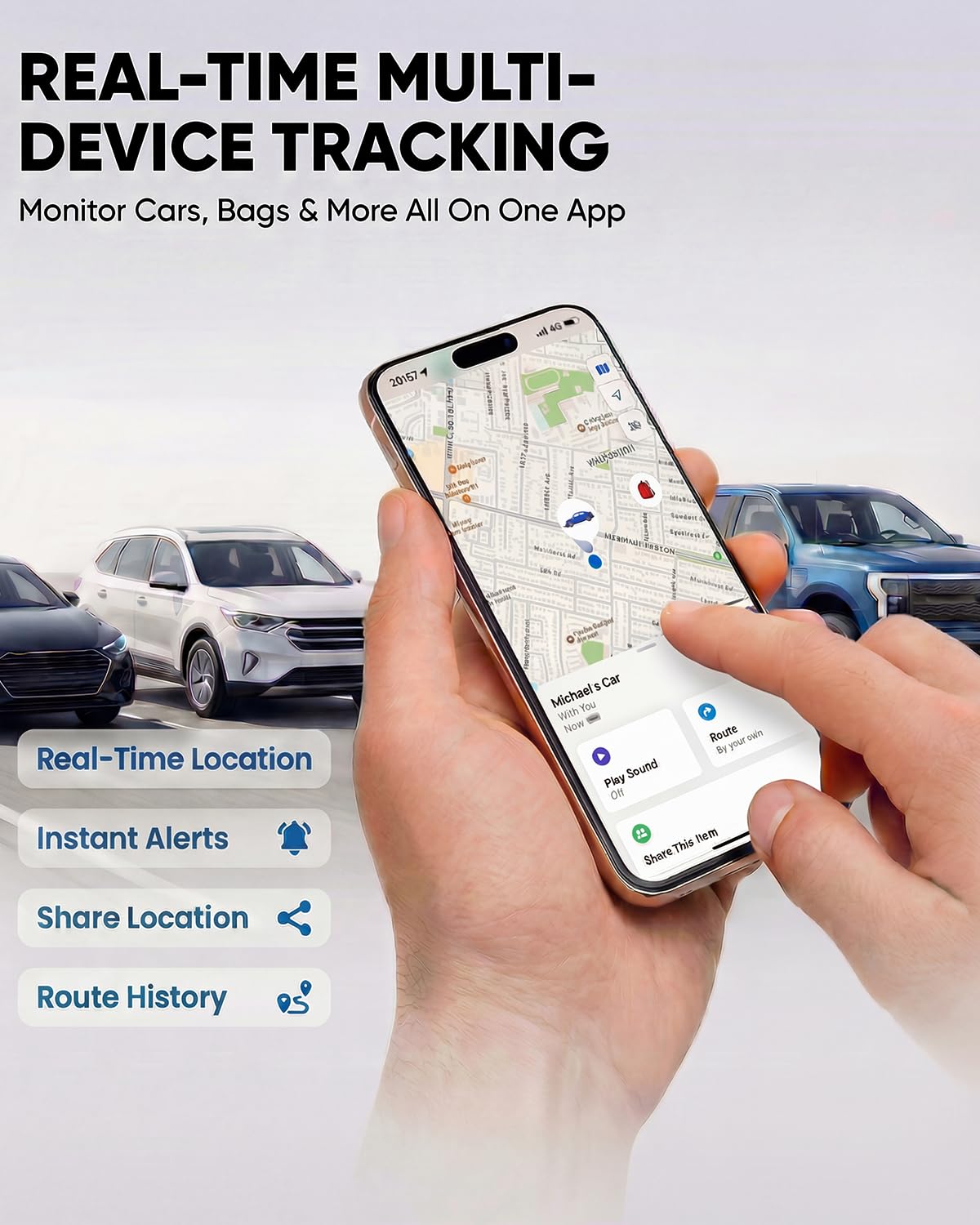 Compact Real-Time Vehicle GPS Tracker