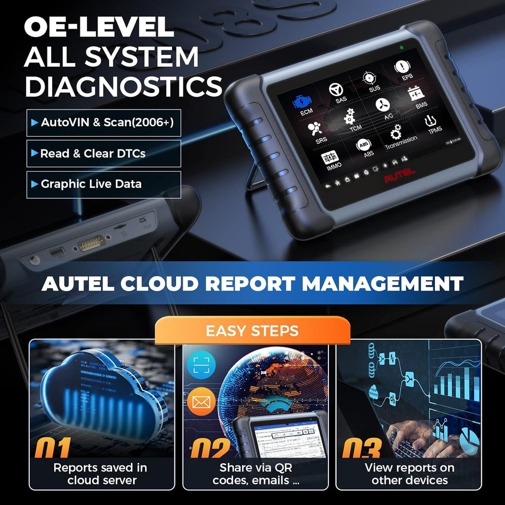 IM508S Pro OBD2 Diagnostic and Key Tool