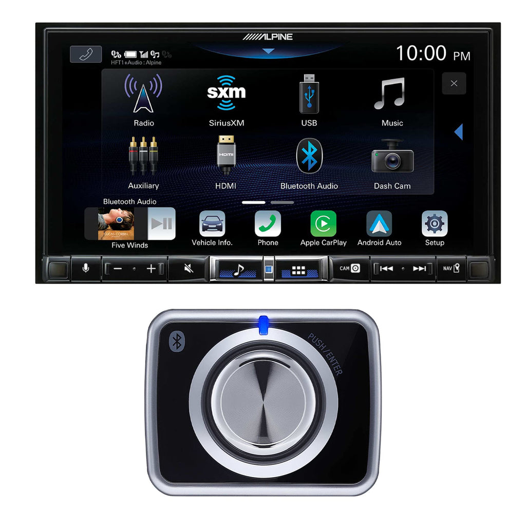 Seven-Inch CarPlay and Android Auto Receiver