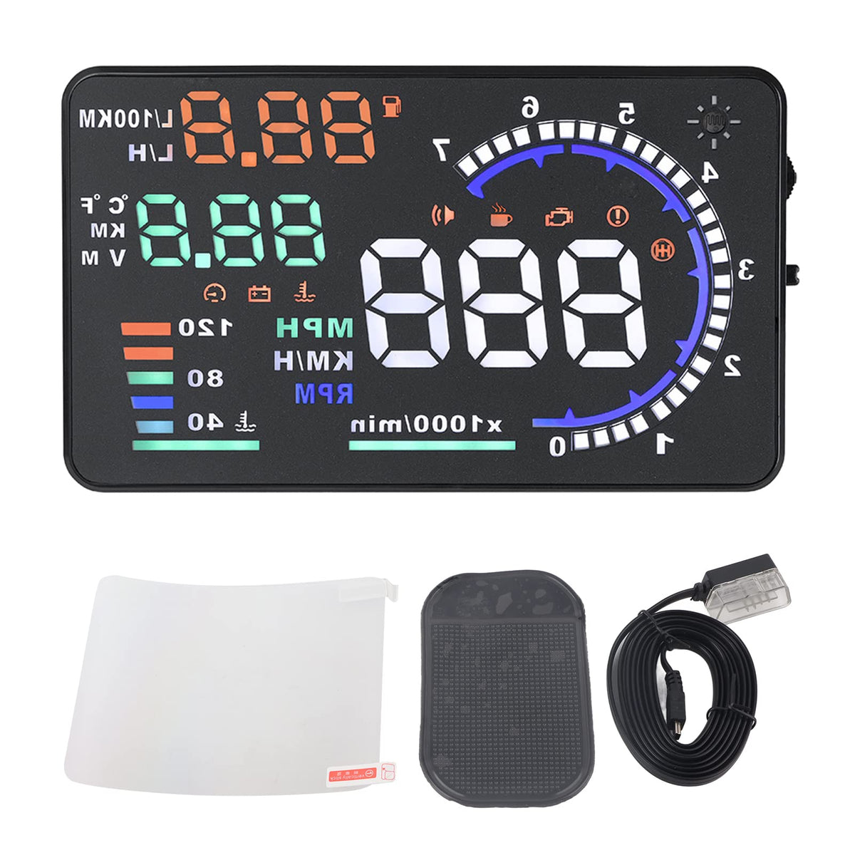 5.5-Inch OBD2 Windshield Head-Up Display