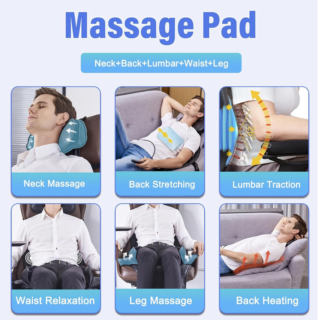 Shiatsu Back Massage Seat Cushion