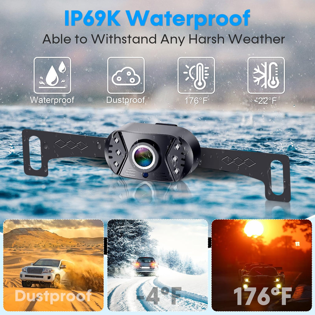 1080P Wired Backup Camera and Monitor Kit