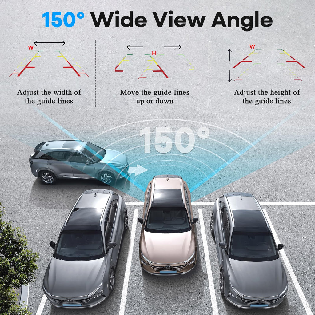 1080P Wired Backup Camera and Monitor Kit
