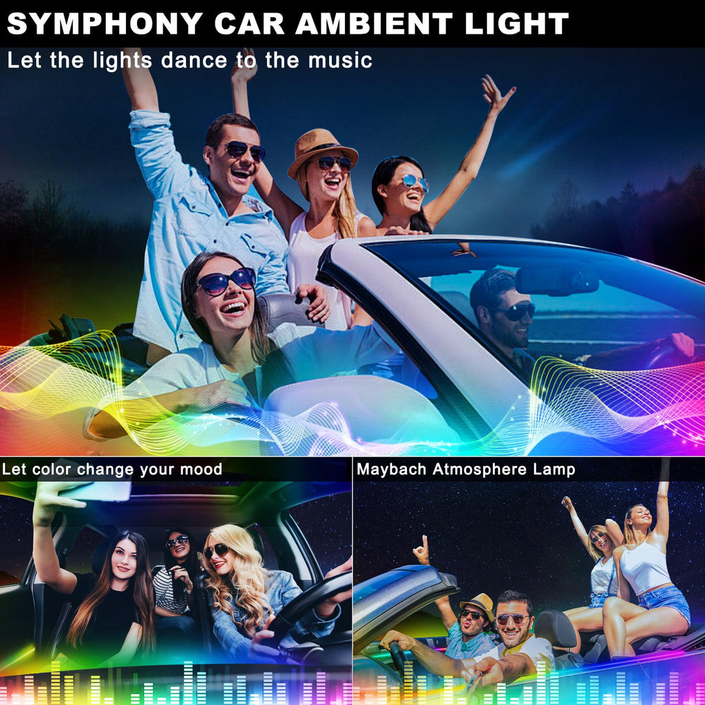 Single-Strip Acrylic Car Ambient Light