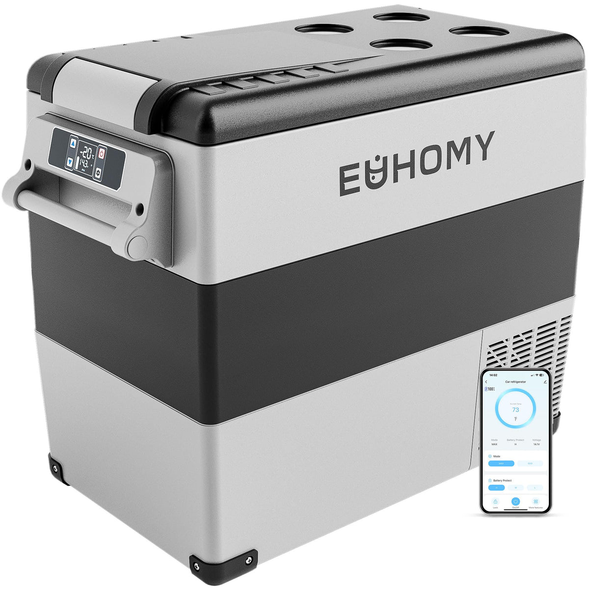 Dual-Zone 12V Portable Car Refrigerator