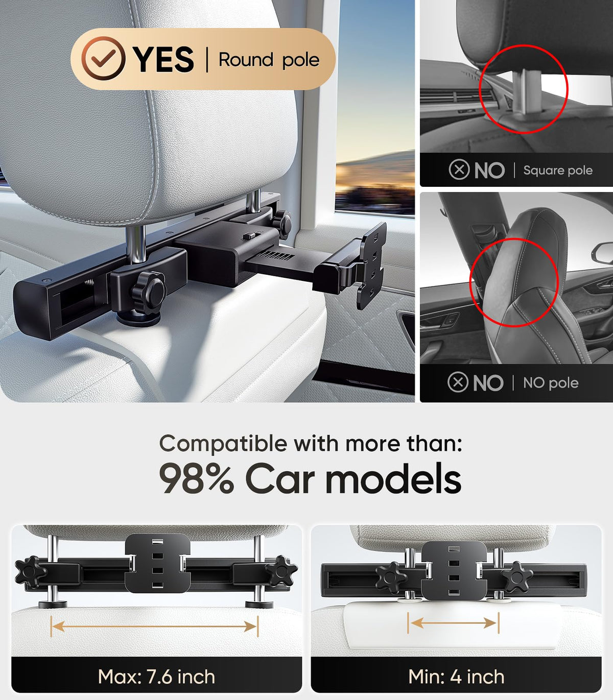14-Inch Headrest Entertainment Screen