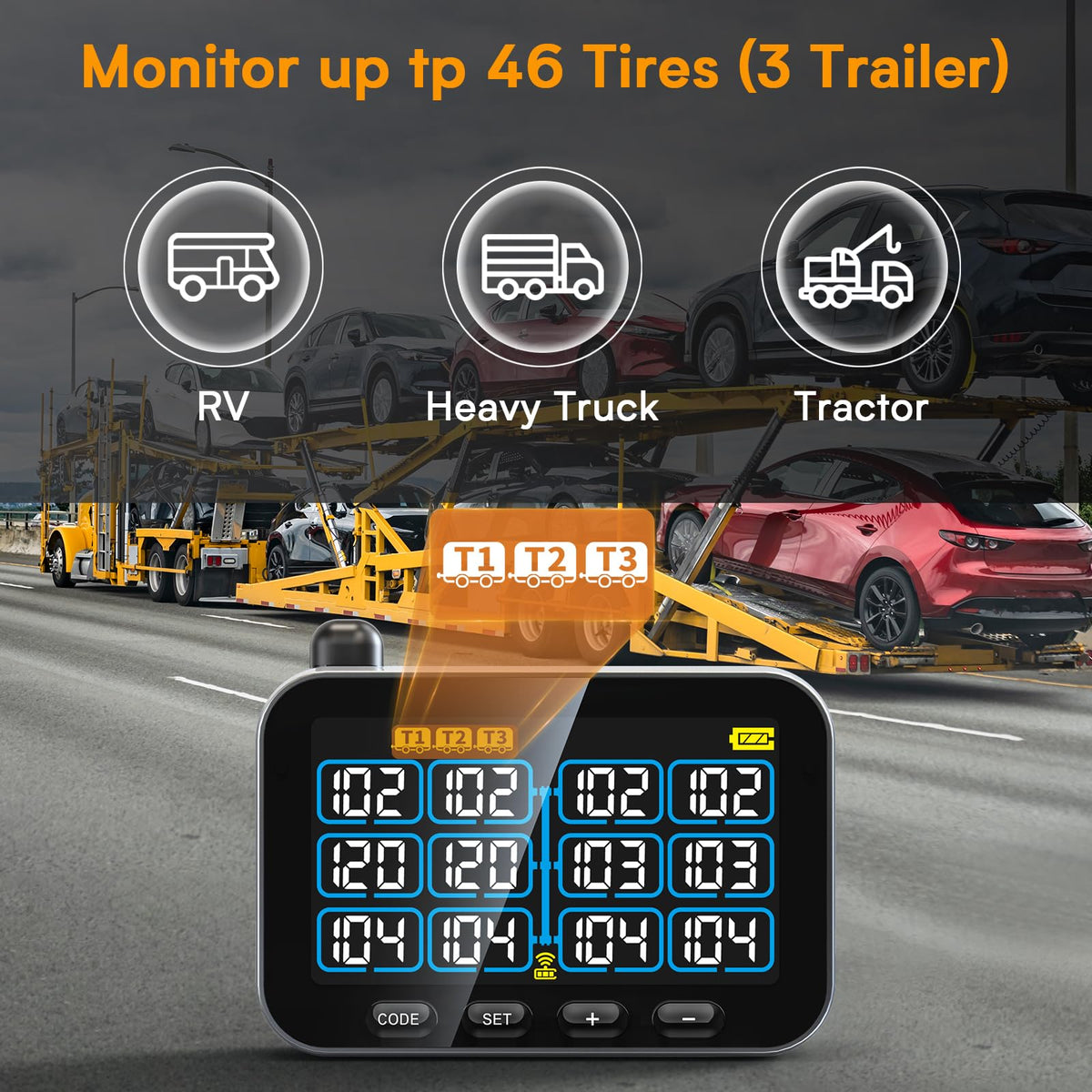 GT30 Multi-Tire Trailer TPMS