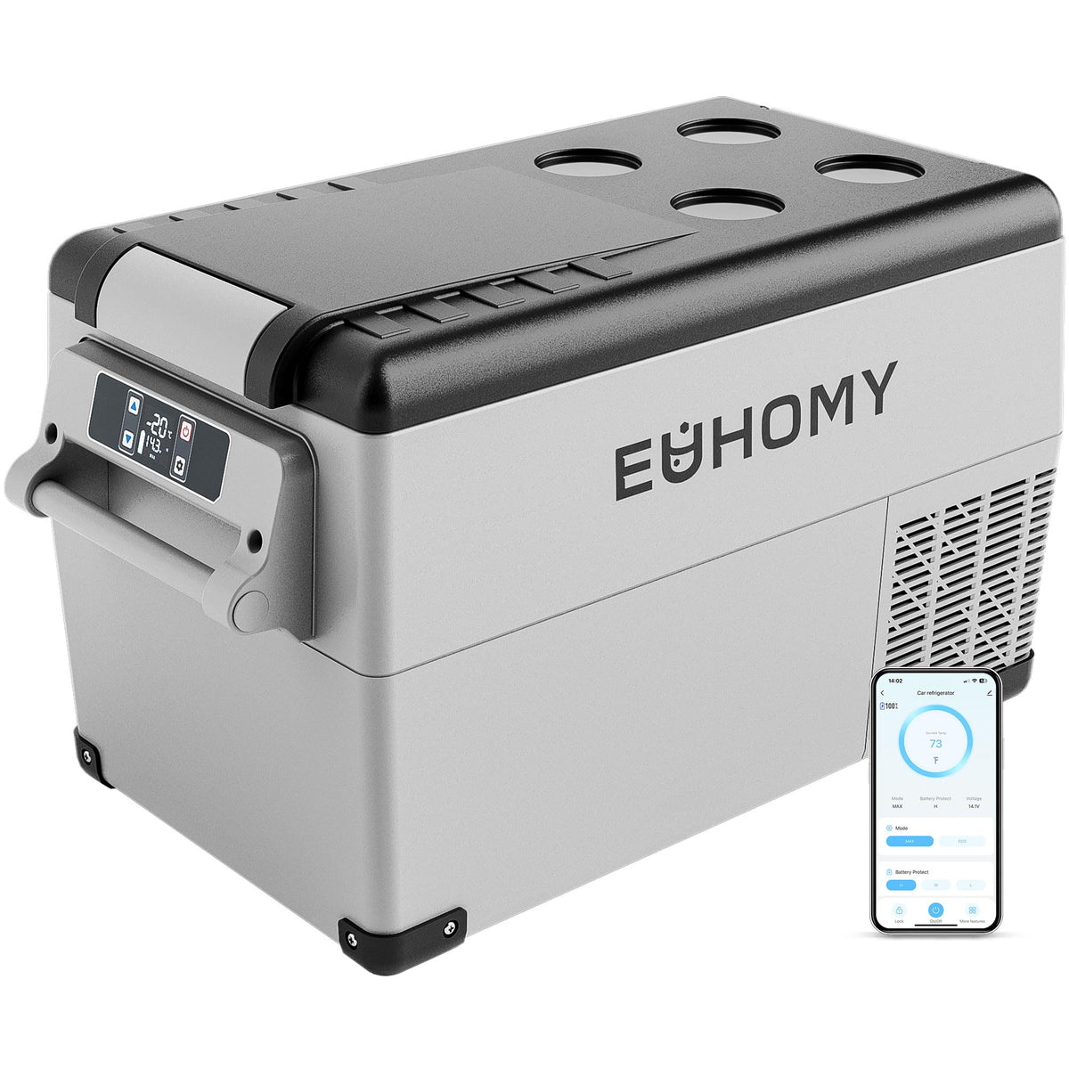 Dual-Zone 12V Portable Car Refrigerator