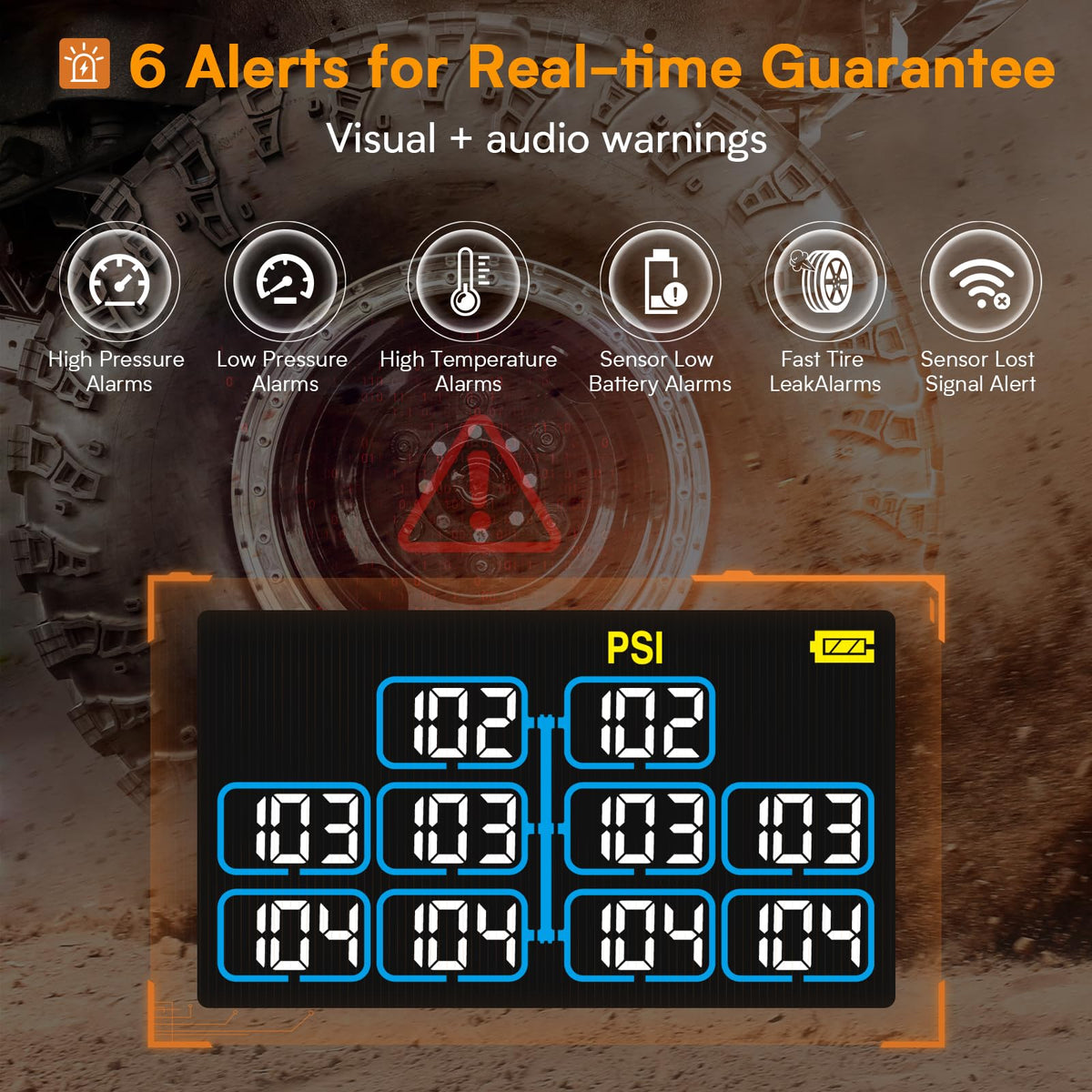 GT30 Multi-Tire Trailer TPMS
