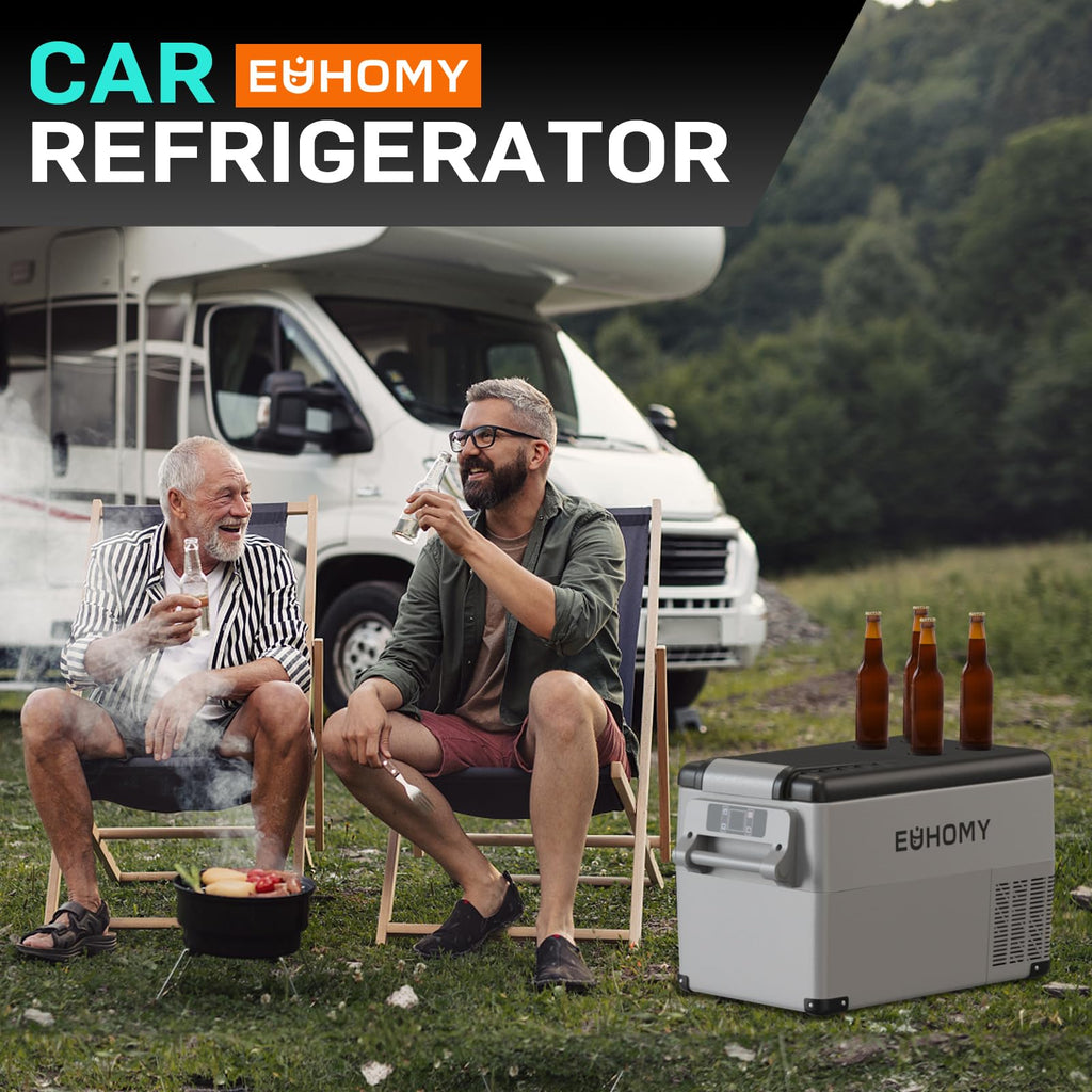 Dual-Zone 12V Portable Car Refrigerator
