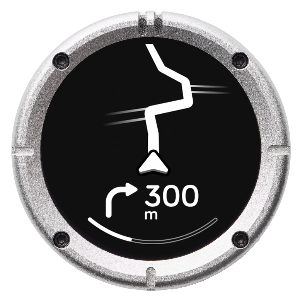 Motorcycle GPS Navigation Display
