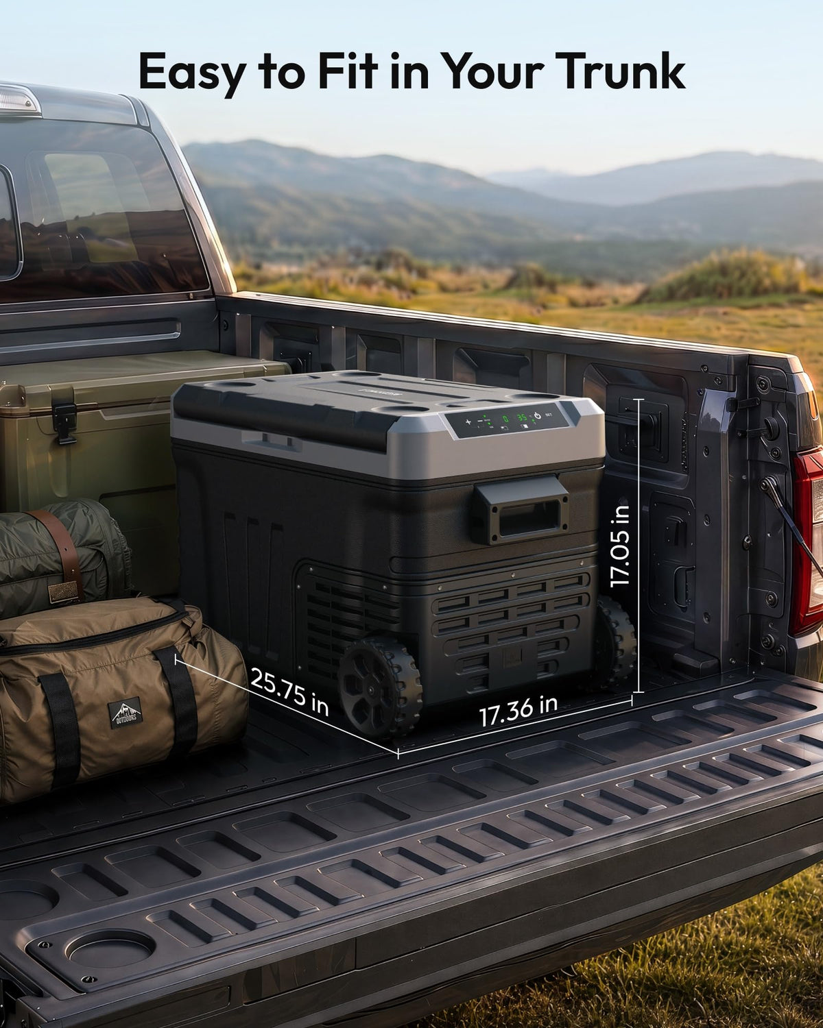 12V Portable Refrigerator and Freezer