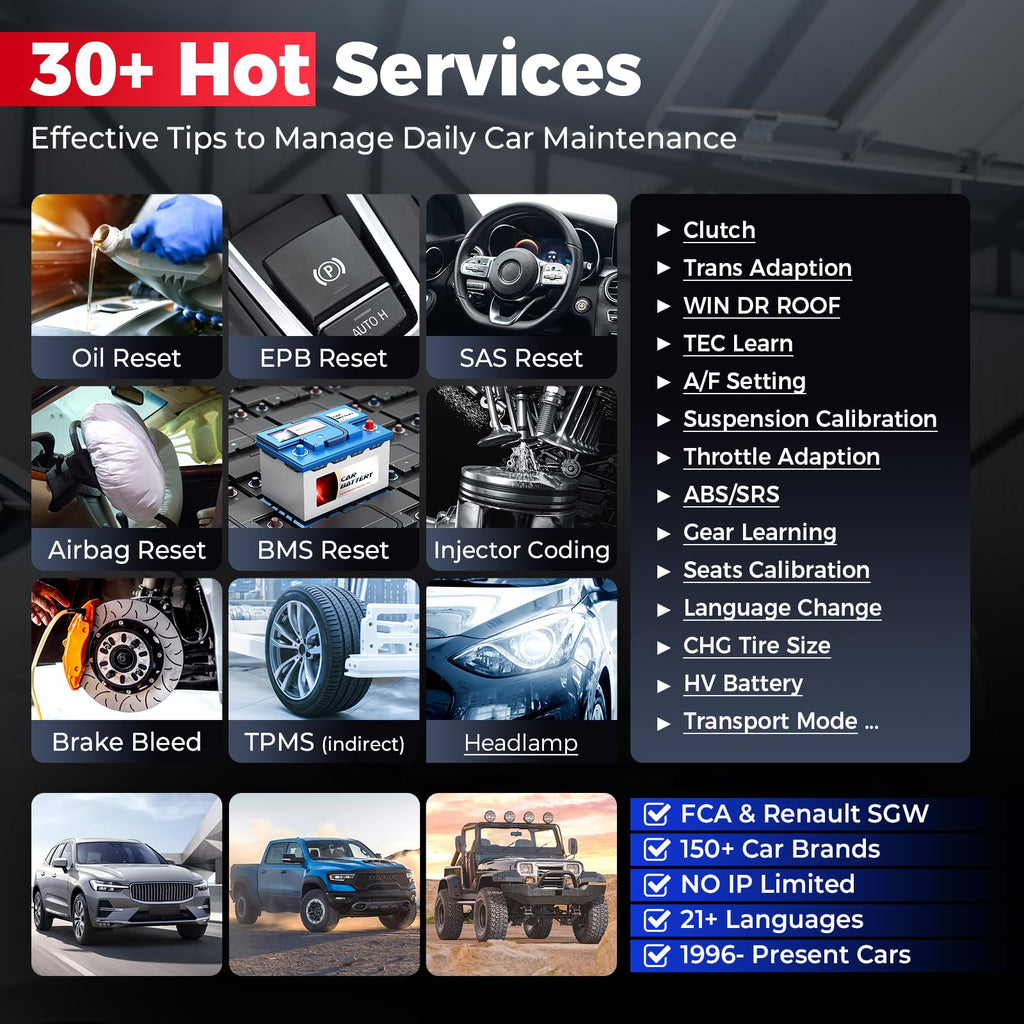 Multi-System OBD2 Diagnostic Scanner